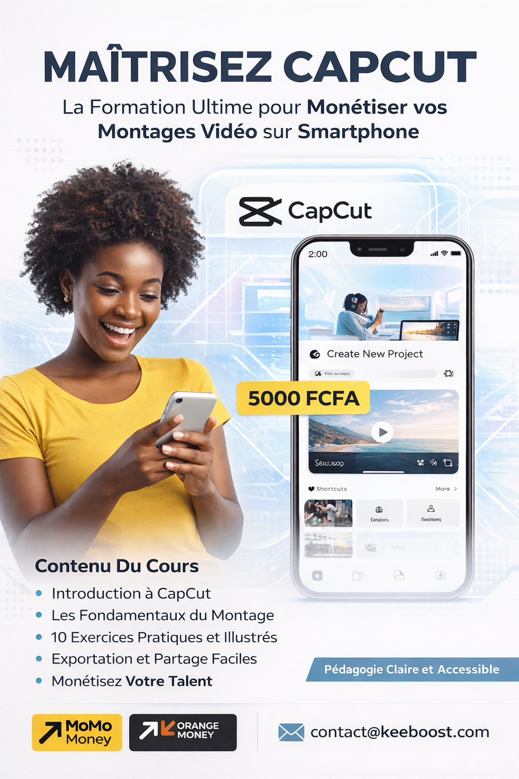 MAÎTRISEZ CAPCUT : LA FORMATION ULTIME pour Monétiser vos Montages Vidéo sur Smartphone